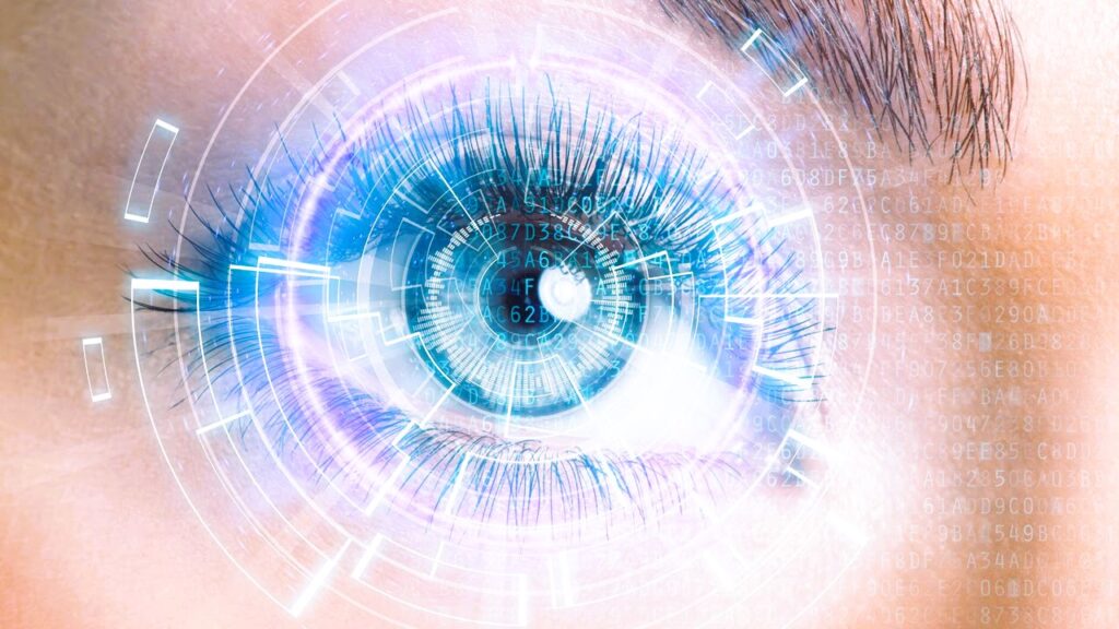 Crafting the Futuristic Eyes